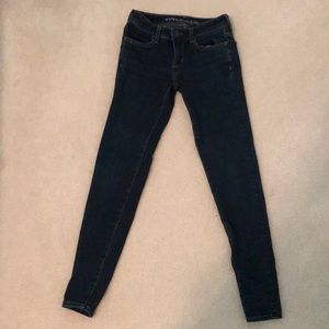 American Eagle dark blue jeans